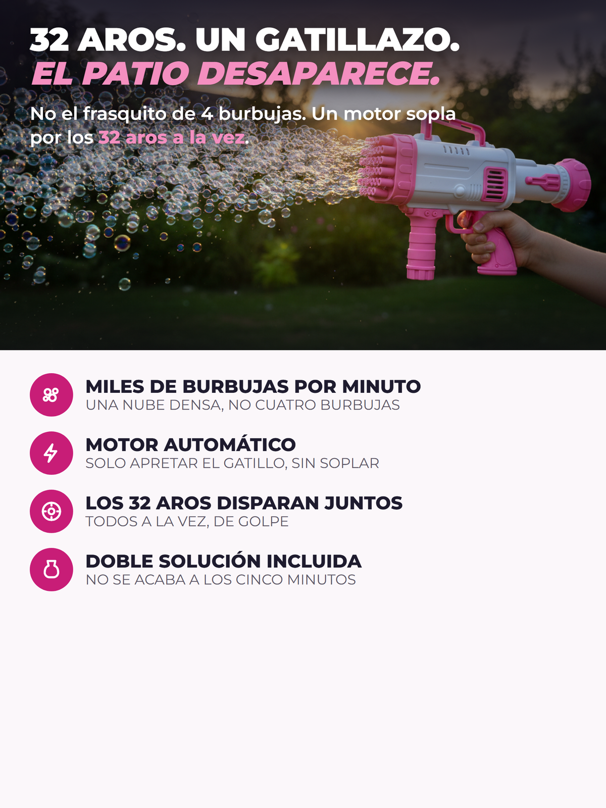 Bazooka de Burbujas