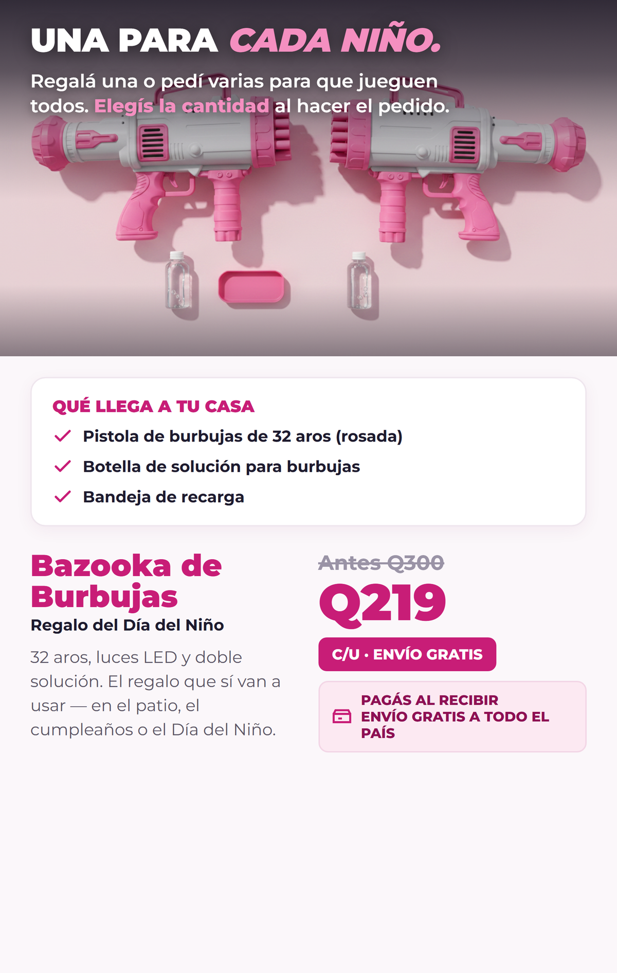 Bazooka de Burbujas