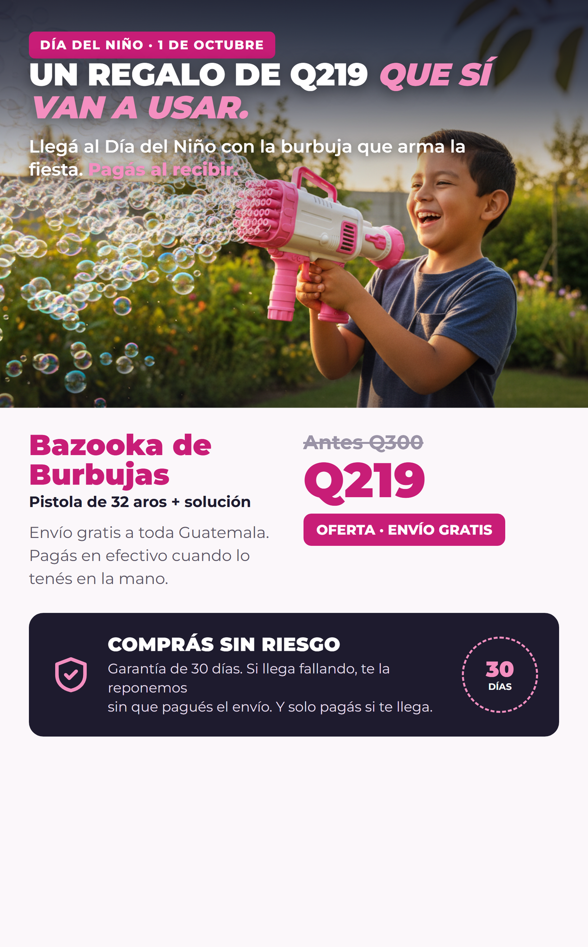 Bazooka de Burbujas